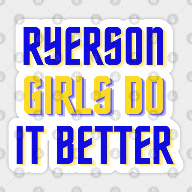 Ryerson Girls Sticker by stickersbyjori